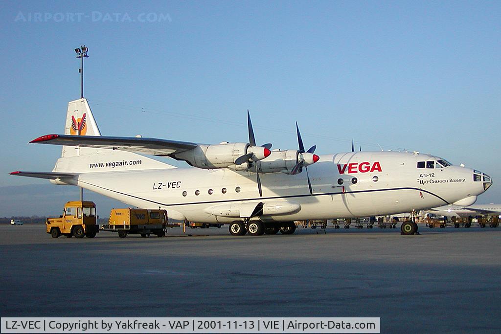LZ-VEC, 1966 Antonov An-12BP C/N 6344610, Vega Airlines Antonov 12