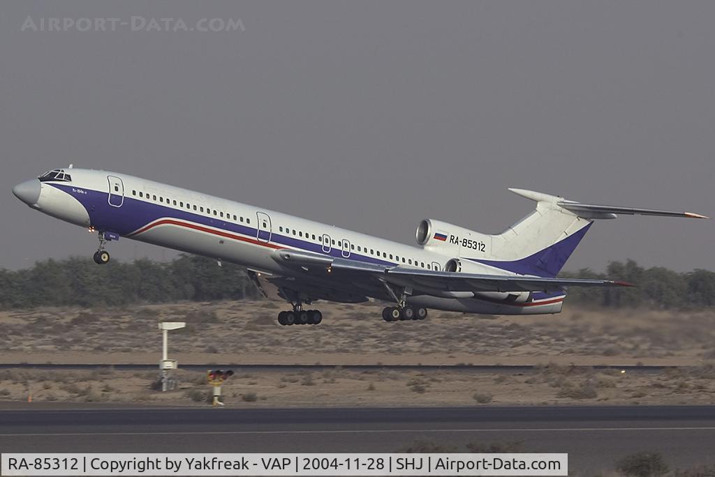 RA-85312, 1978 Tupolev Tu-154B-2 C/N 78A312, Aerofreight Tupolev 154