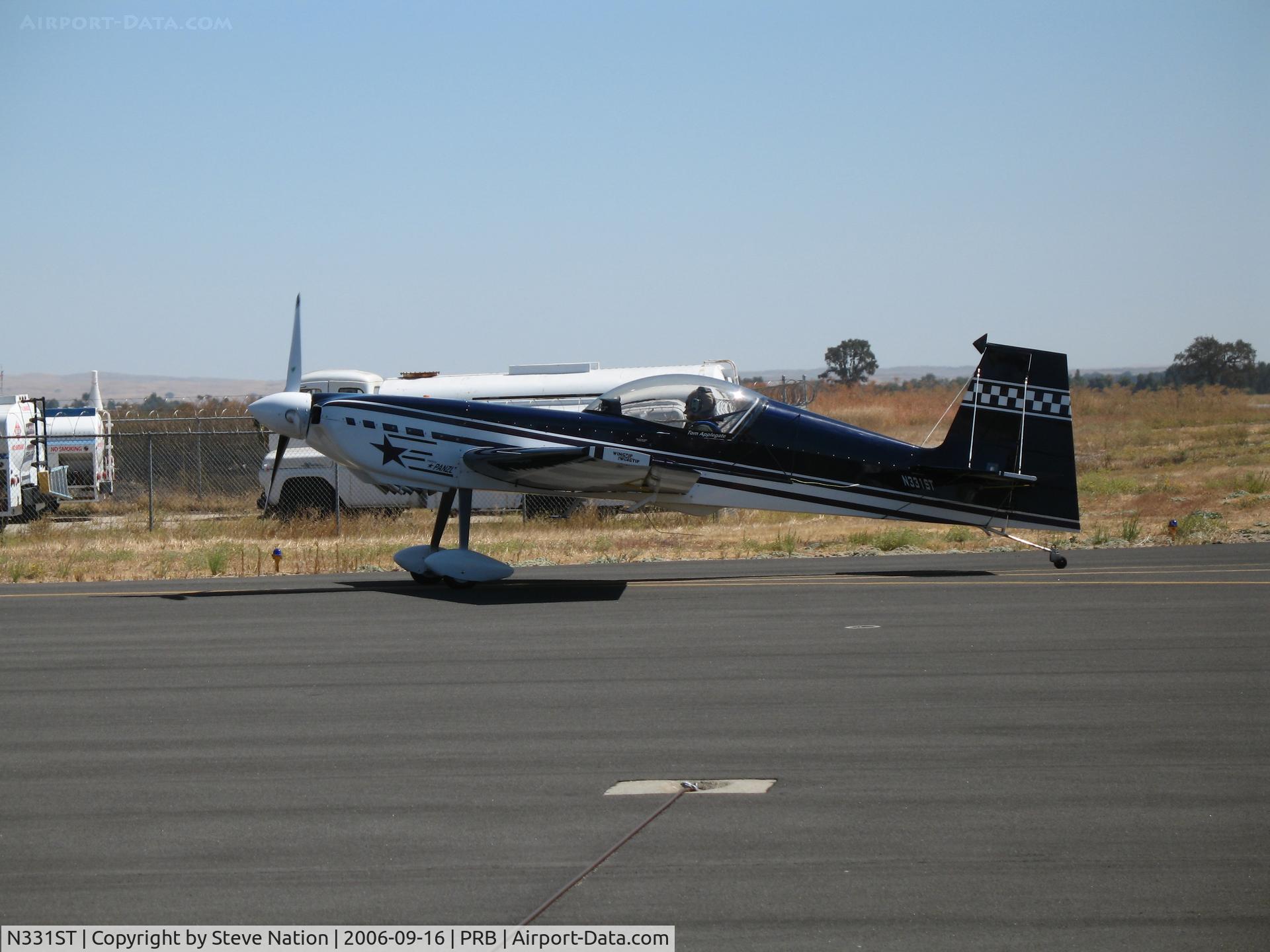 N331ST, 2005 Panzl S-331E C/N 001, 2005 Applegate PANZL S331E homebuilt taxying in from airshow routine @ Paso Robles Municipal Airport, CA