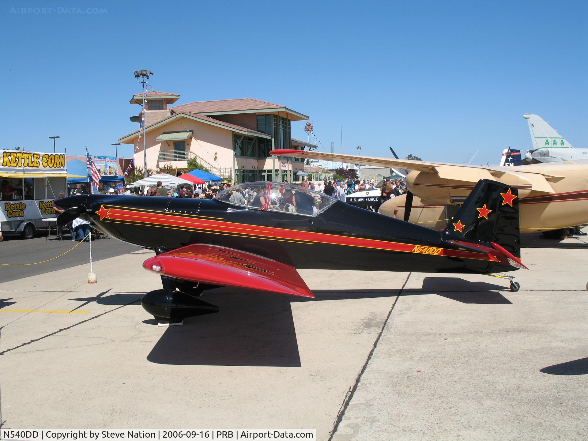 N540DD, Stanley B Dale STANLEY SCREAMER C/N 1, 1996 Stanley Screamer homebuilt during airshow @ Paso Robles Municipal Airport, CA