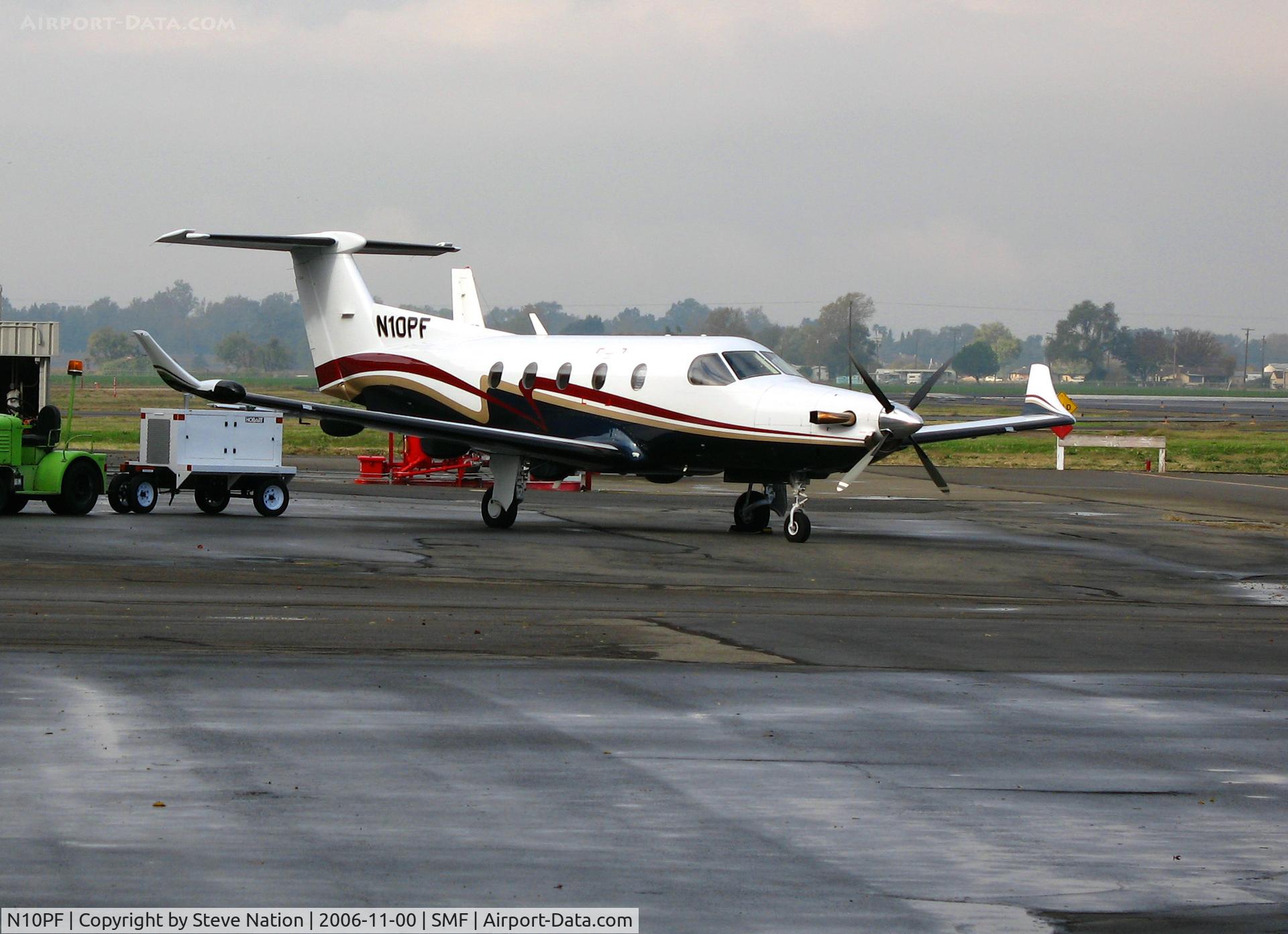 N10PF, 1996 Pilatus PC-12/45 C/N 165, Locally-based Air Opportunities 1996 Pilatus PC-12/45 @ Sacramento Metro Airport, CA