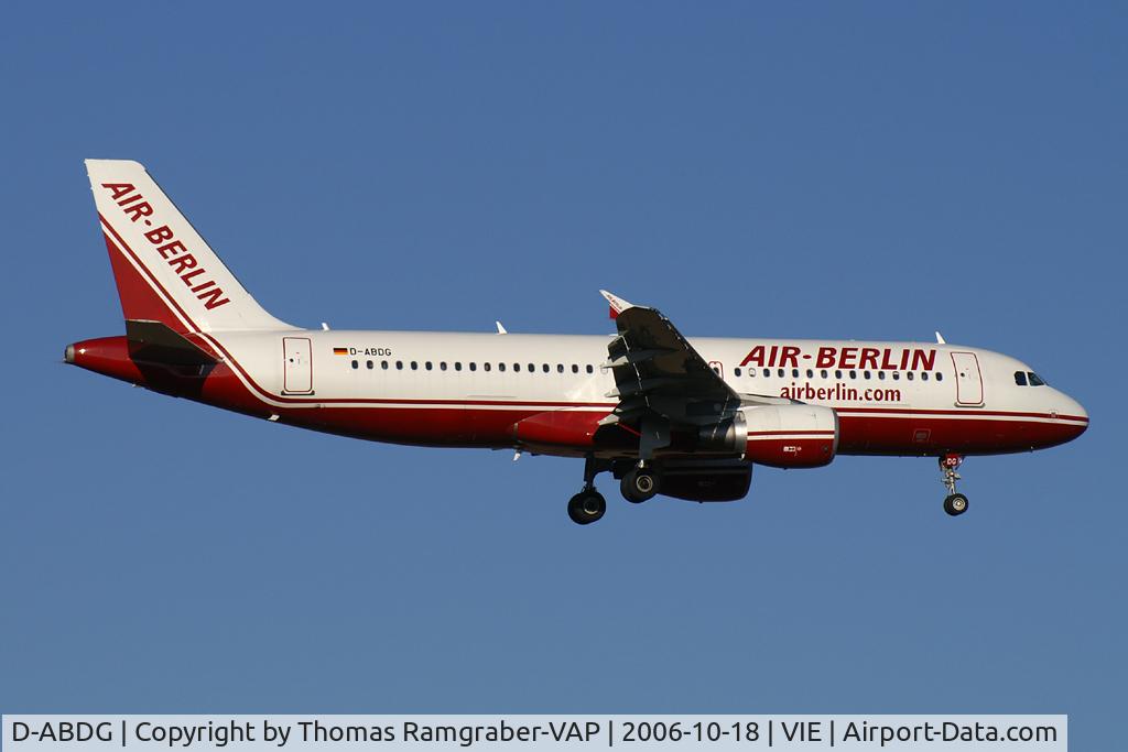 D-ABDG, 1999 Airbus A320-214 C/N 2835, Air Berlin A320