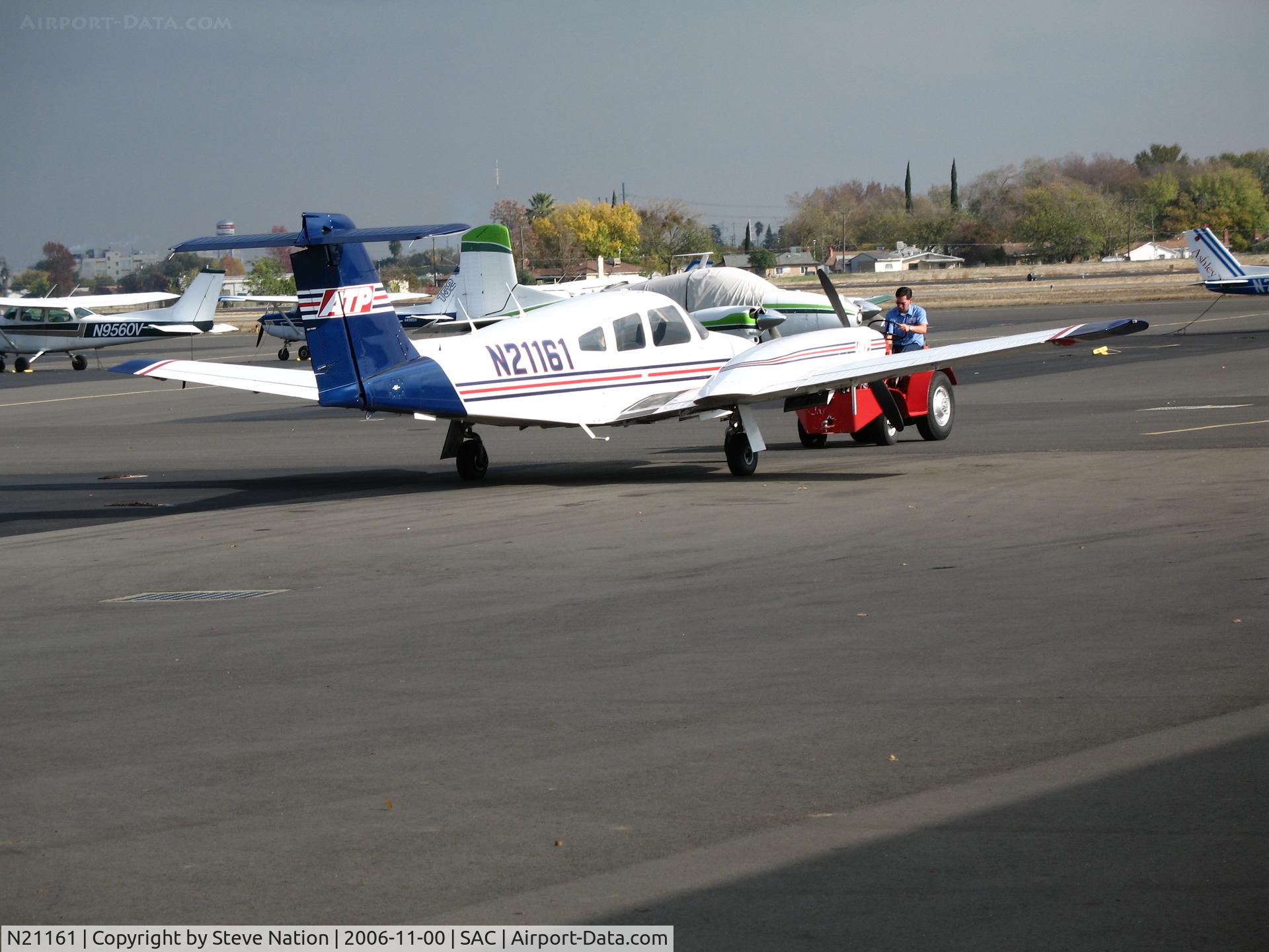 N21161, 1978 Piper PA-44-180 Seminole C/N 44-7995041, ATP/Airline Transport Professionals 1978 Piper PA-44-180 @ Sacramento Executive  Airport, CA