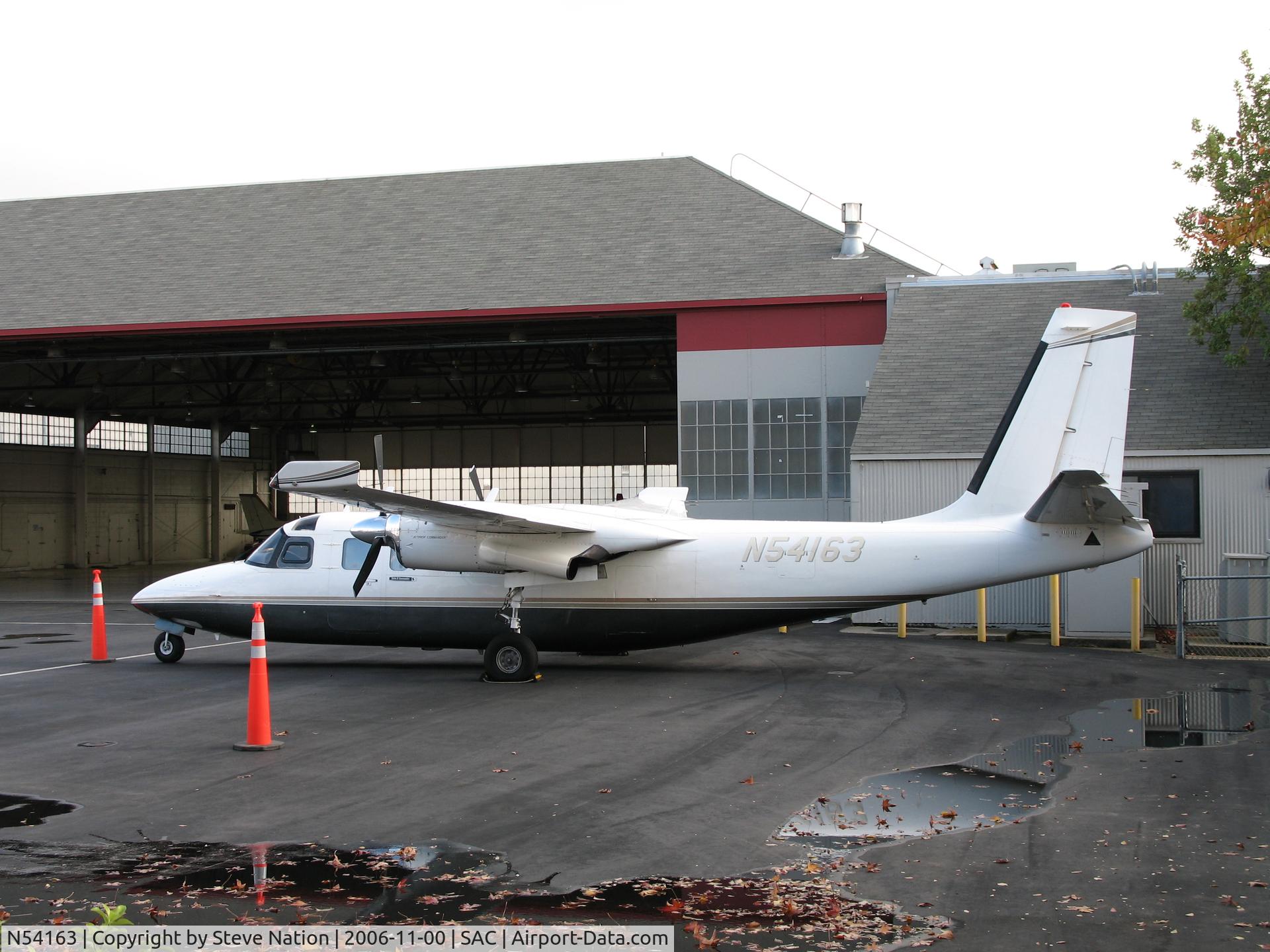 N54163, 1968 Aero Commander 680W C/N 1774-12, Sacramento Maintenance & Management Services 1968 Aero Commander 680W @ Sacramento Executive  Airport, CA