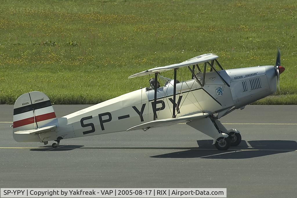 SP-YPY, Tatra T-131PA Jungmann C/N Not found SP-YPY, Bücker Jungmann
