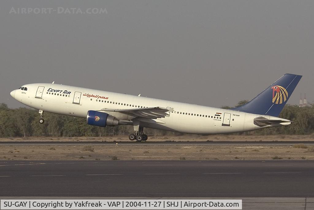 SU-GAY, 1991 Airbus A300B4-622R C/N 607, Egypt Air Airbus 300-600
