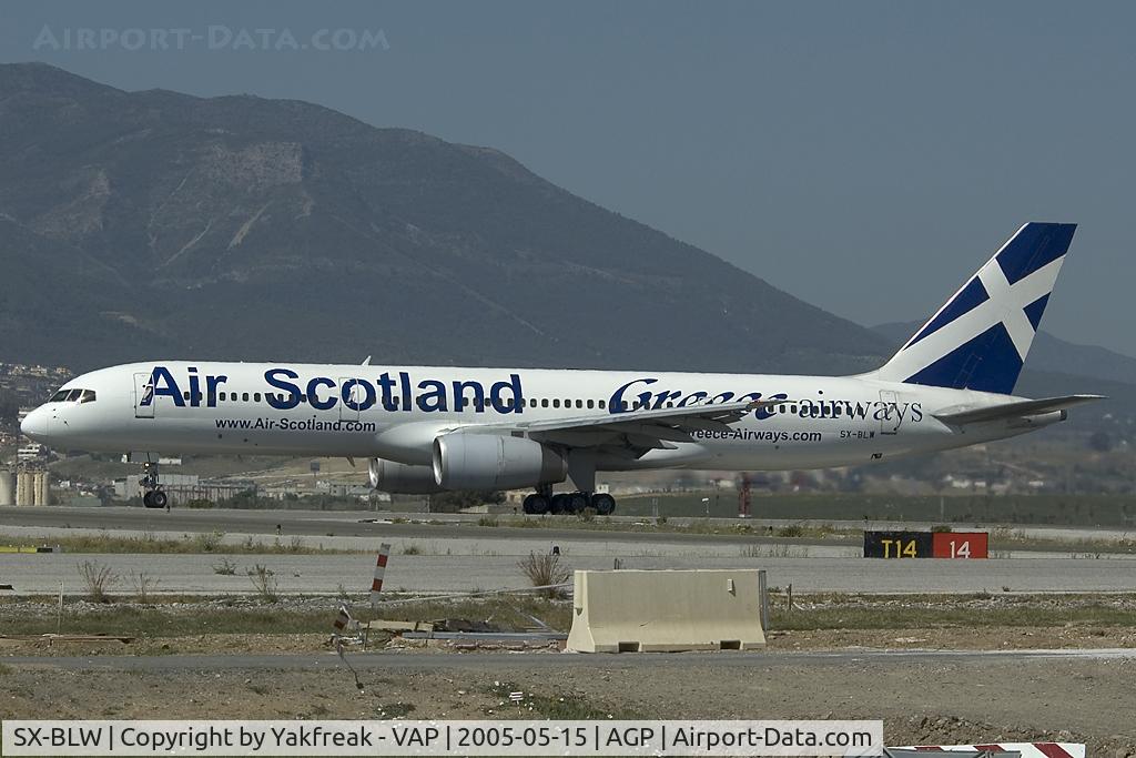 SX-BLW, 1989 Boeing 757-236 C/N 24397, Air Greece / Air Scotland Boeing 757-200
