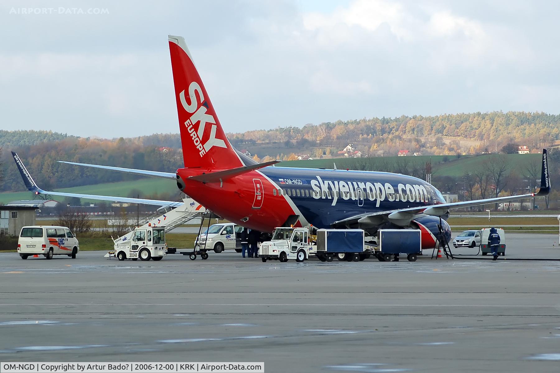 OM-NGD, 2006 Boeing 737-76N C/N 32674/1952, SkyEurope