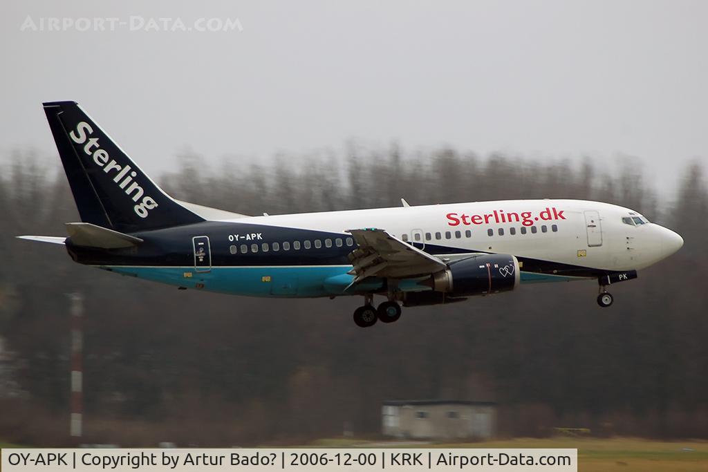 OY-APK, 1997 Boeing 737-5L9 C/N 28995, Sterlink.dk