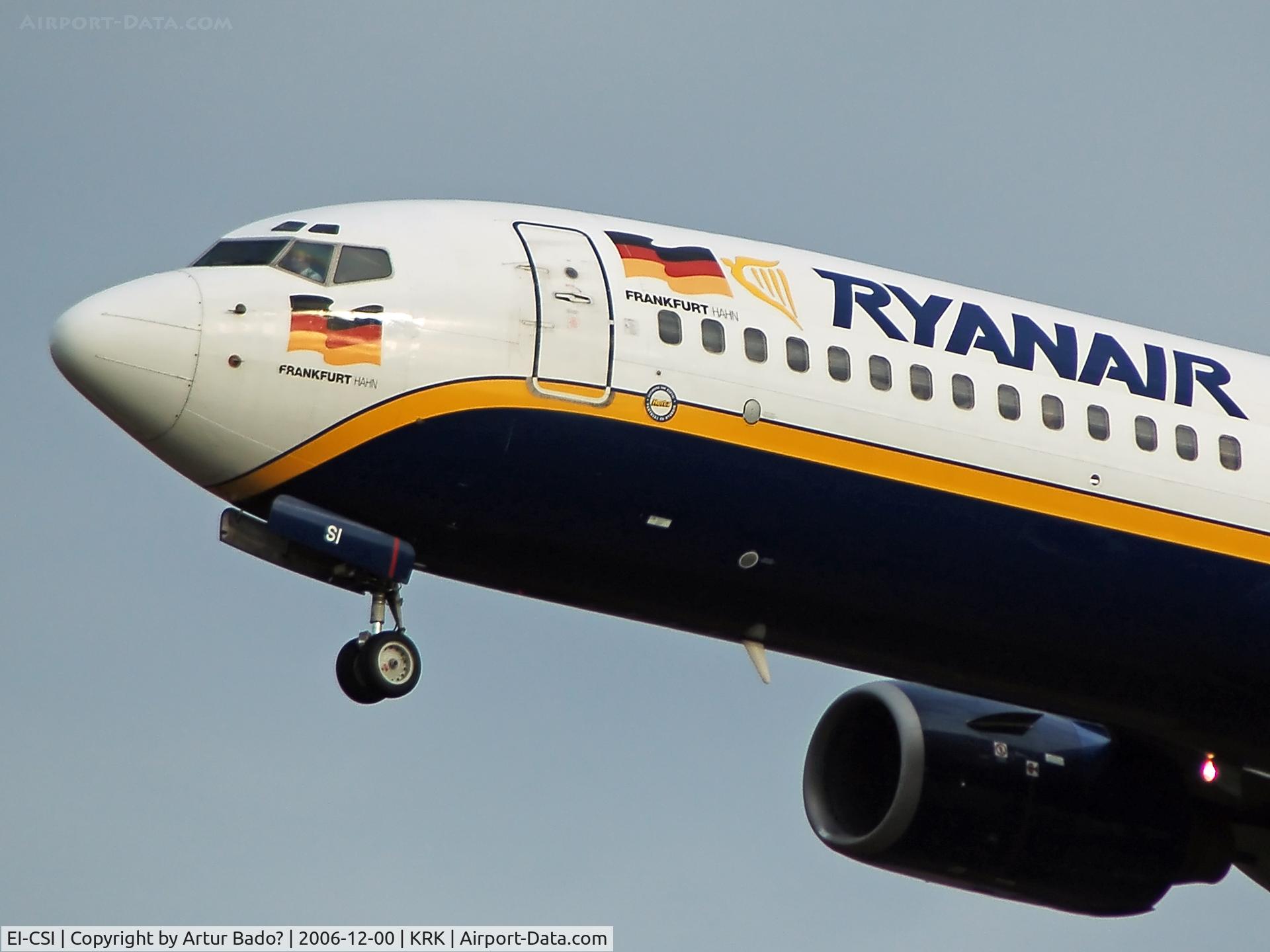 EI-CSI, 2000 Boeing 737-8AS C/N 29924, Ryanair