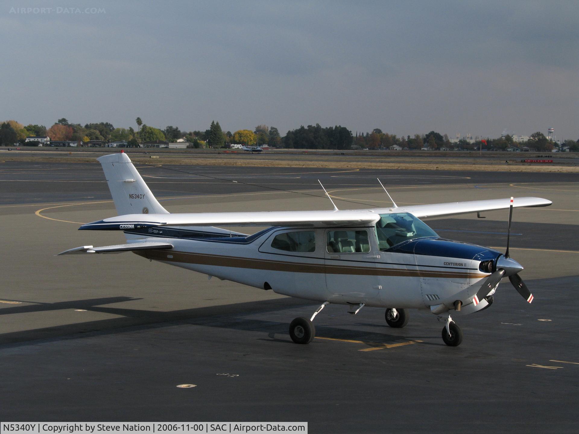 N5340Y, 1980 Cessna T210N Turbo Centurion C/N 21064173, Atkin Air 1980 Cessna T210N visiting @ Sacramento Executive  Airport, CA