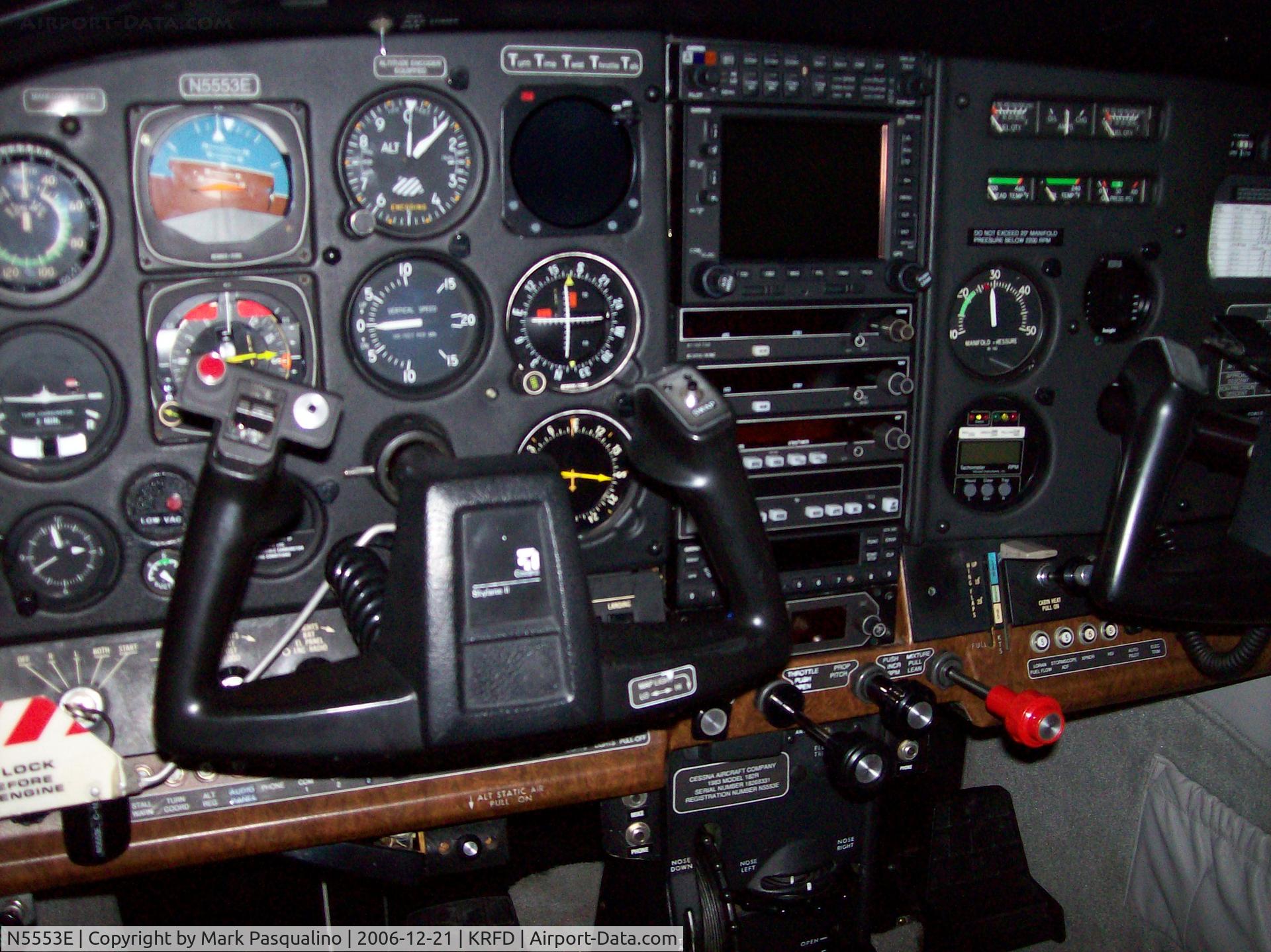 N5553E, 1983 Cessna 182R Skylane C/N 18268331, Cessna 182