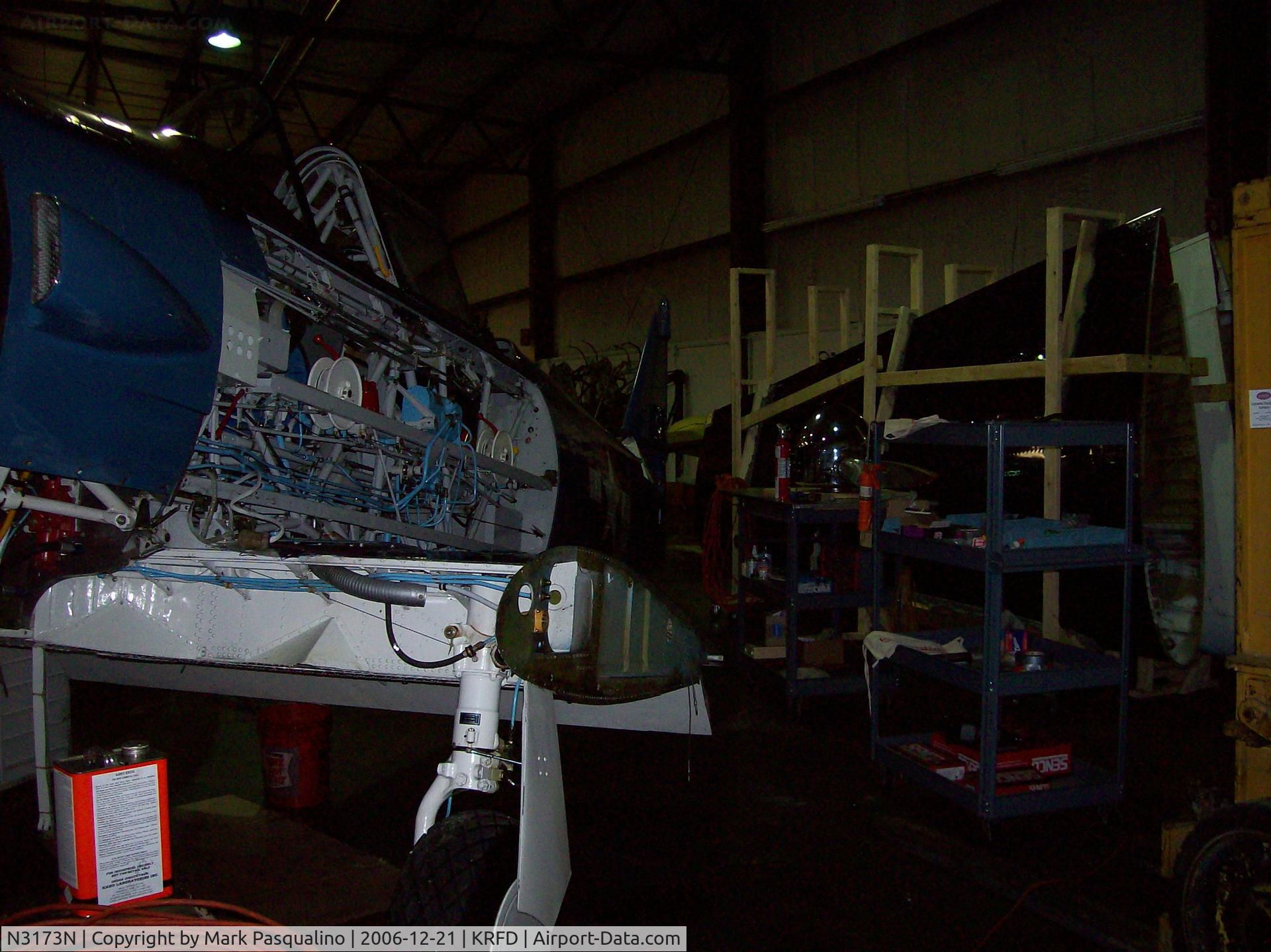 N3173N, 1944 North American AT-6 C/N 42-84314, North American SNJ-5  Being crated to go to Germany