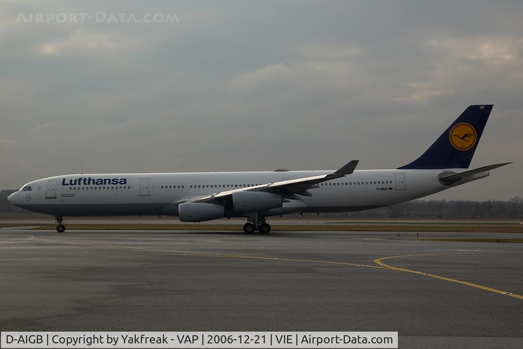 D-AIGB, 1993 Airbus A340-311 C/N 024, Lufthansa Airbus 340-300