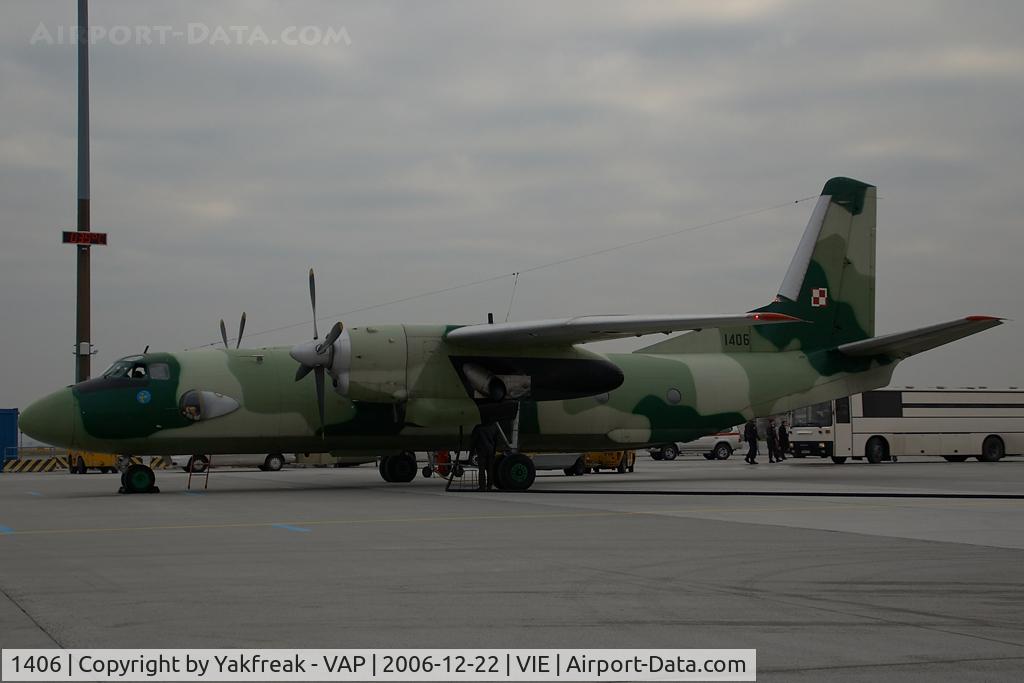 1406, Antonov An-26 C/N 1406, Polish Air Force Antonov 26