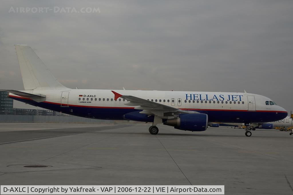 D-AXLC, 2001 Airbus A320-214 C/N 1564, Hellas Jet Airbus 320