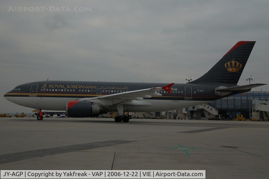 JY-AGP, 1986 Airbus A310-304 C/N 416, Royal Jordanian Airbus 310