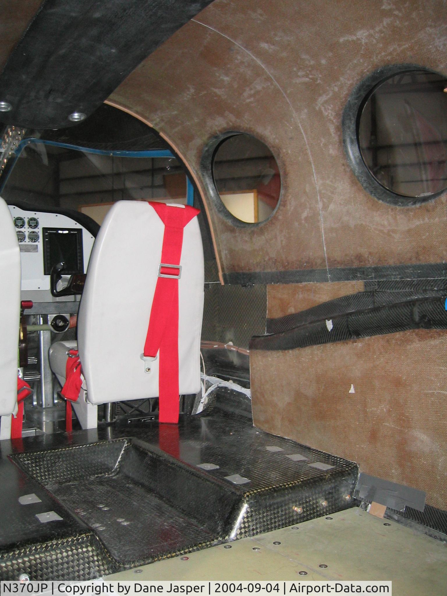 N370JP, 2004 AIR Epic LT C/N 001, Interior of prototype Epic