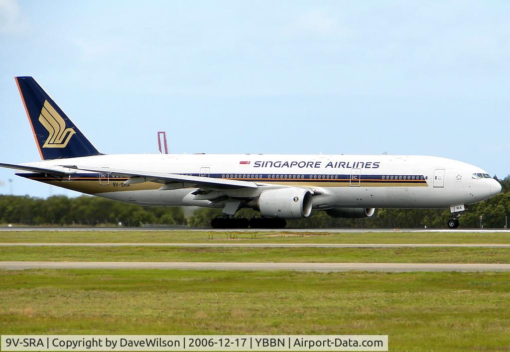 9V-SRA, 1998 Boeing 777-212/ER C/N 28513, Takingoff on rwy 19