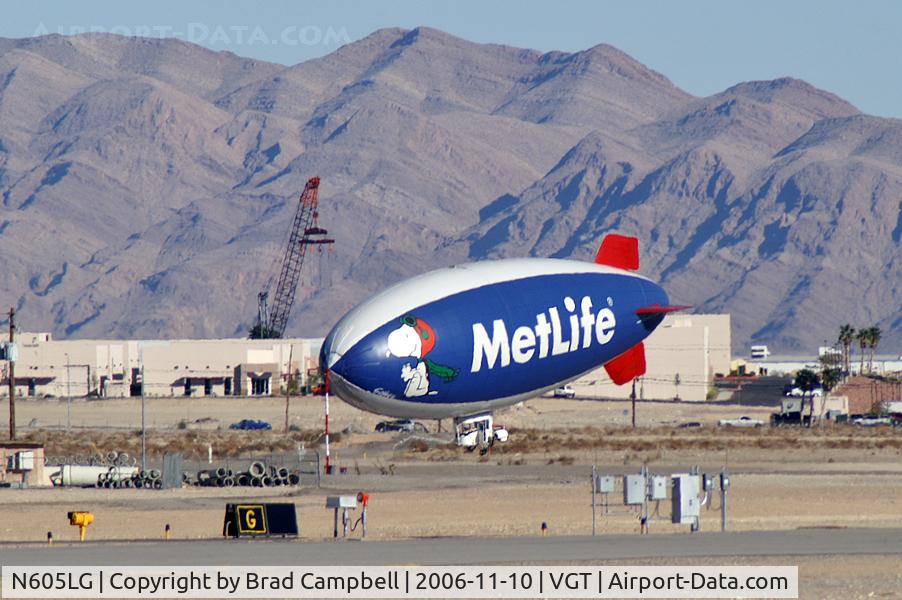 N605LG, American Blimp Lightship A-60+ C/N 015, Met Life Blimp