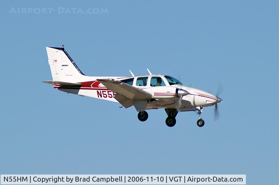 N55HM, 1974 Beech 95-B55 (T42A) Baron C/N TC-1723, Privately Owned - Thousand Oaks, California / 1974 Beech 95-B55 (T42A)