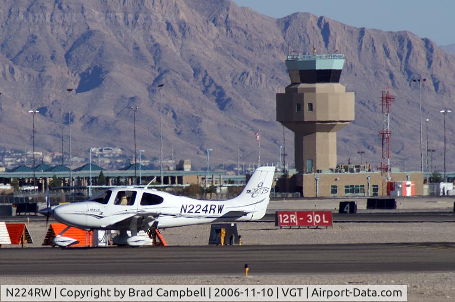 N224RW, 2005 Cirrus SR22 GTS C/N 1595, Bobnruth Services - Las Vegas, Nevada / 2005 Cirrus Design Corp SR22