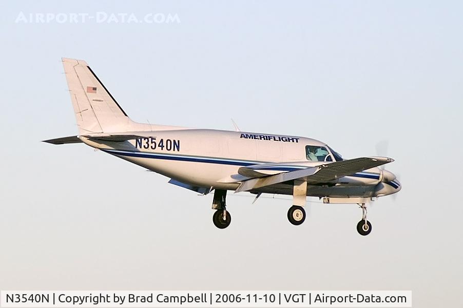 N3540N, Piper PA-31-350 Chieftain C/N 31-7952214, Ameriflight Inc. - Burbank, California / Piper PA-31-350
