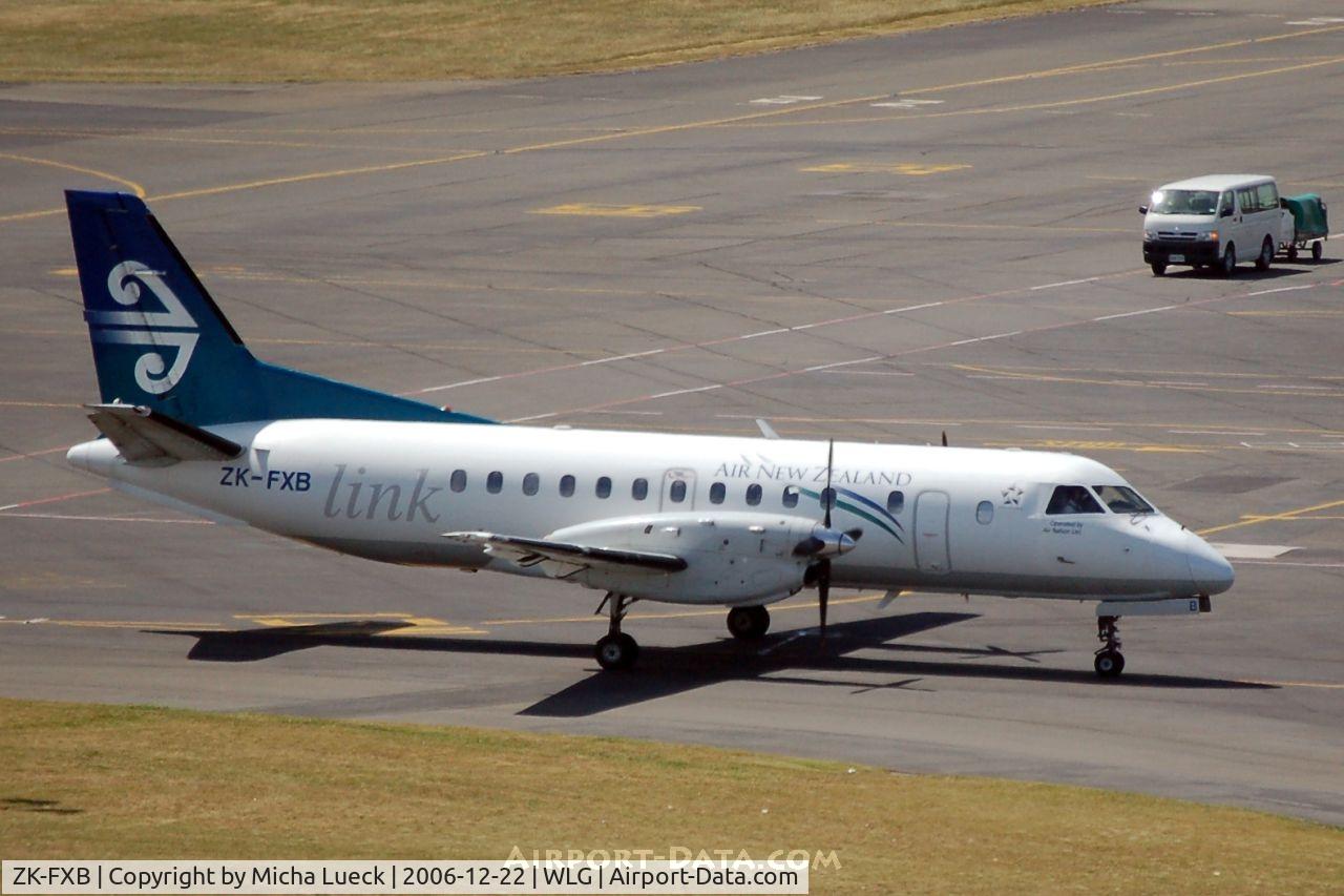 ZK-FXB, Saab SF340A C/N 340A-122, Taxiing to the gate