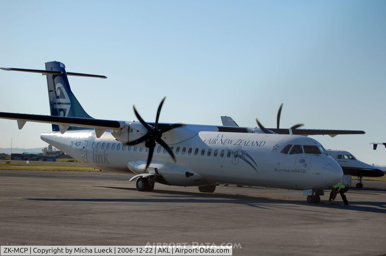 ZK-MCP, 2000 ATR 72-212A C/N 630, Just arrived in Auckland