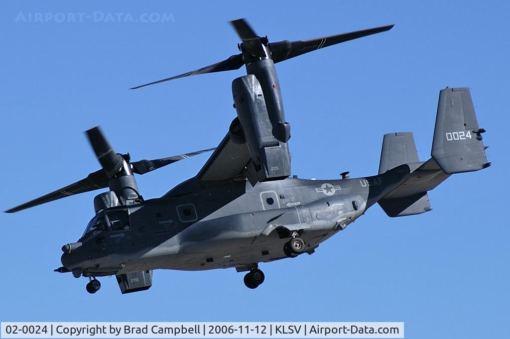 02-0024, 2002 Bell-Boeing CV-22B Osprey C/N D1005, 2002 Boeing - USAF CV-22A - Osprey / cn - 90046 / 71st Special Ops / Aviation Nation 2006