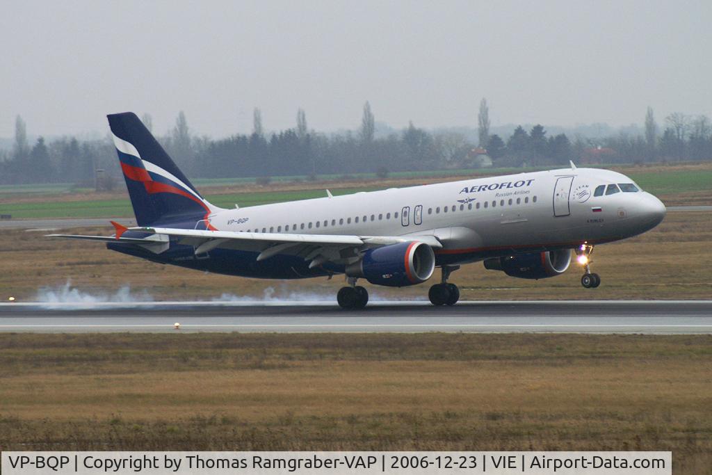 VP-BQP, 2006 Airbus A320-214 C/N 2875, Aeroflot A320-200
