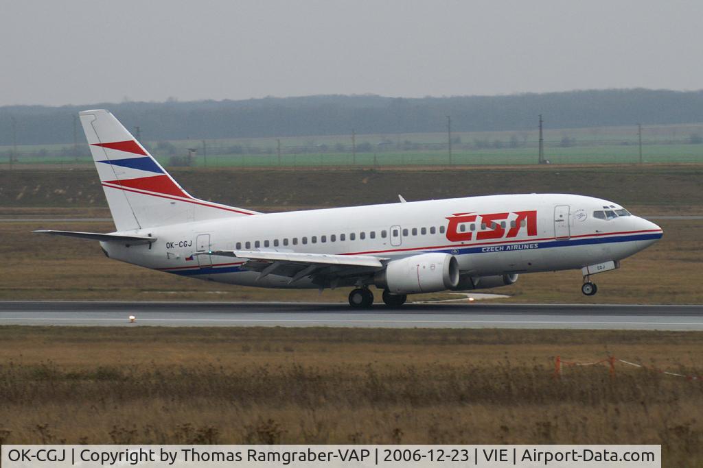 OK-CGJ, 1997 Boeing 737-500 C/N 28470, CSA B737-500
