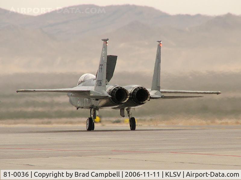 81-0036, 1981 McDonnell Douglas F-15C Eagle C/N 0776/C219, McDonnell Douglas / USAF / F-15C Eagle (cn 776/C219) / Aviation Nation 2006