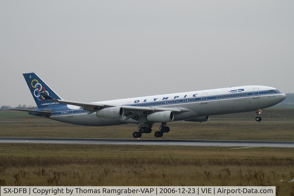 SX-DFB, 1999 Airbus A340-313X C/N 239, Olympic A340-300
