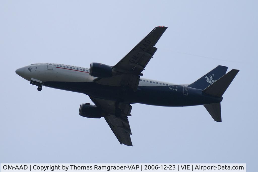 OM-AAD, 1987 Boeing 737-33A C/N 23636, Slovak Airlines B737-300