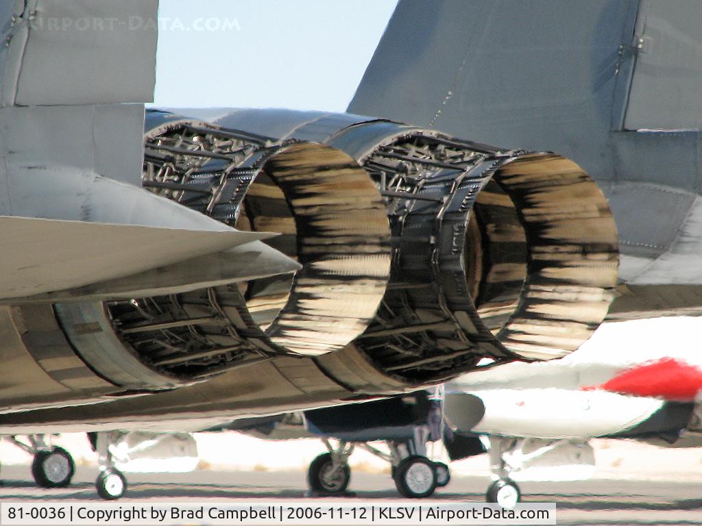 81-0036, 1981 McDonnell Douglas F-15C Eagle C/N 0776/C219, McDonnell Douglas / USAF / F-15C Eagle (cn 776/C219) / Aviation Nation 2006