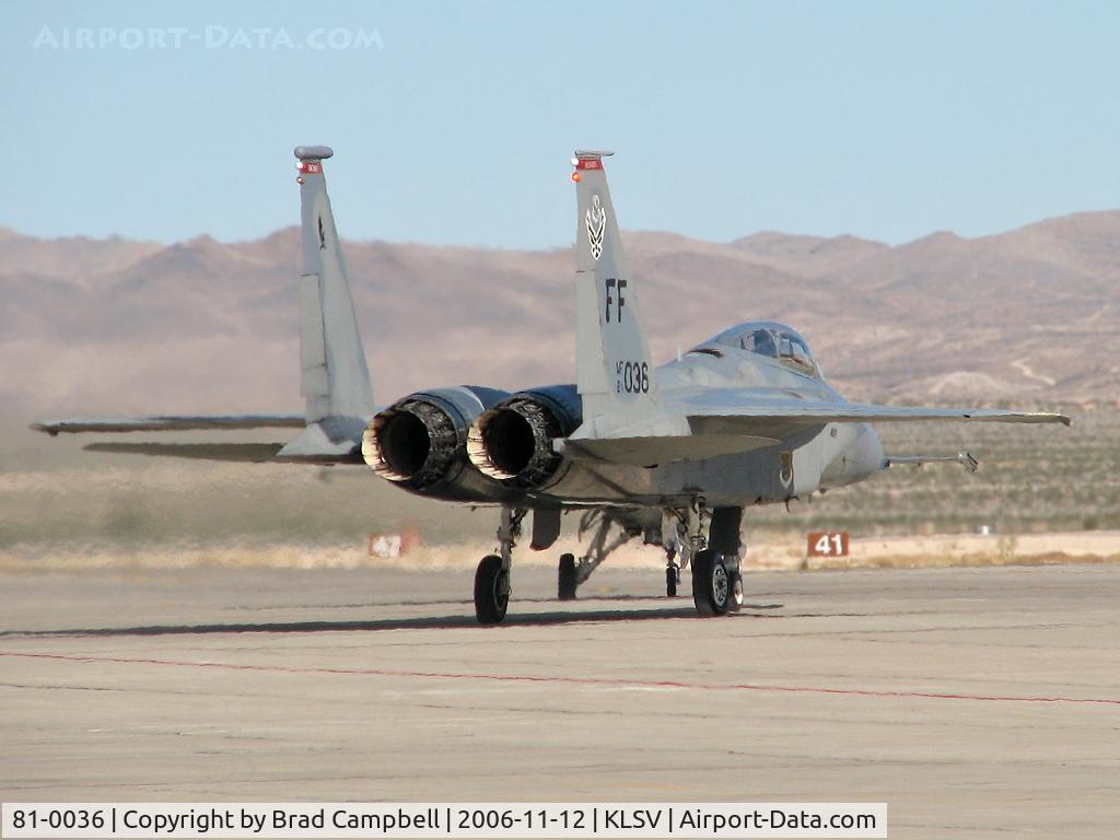 81-0036, 1981 McDonnell Douglas F-15C Eagle C/N 0776/C219, McDonnell Douglas / USAF / F-15C Eagle (cn 776/C219) / Aviation Nation 2006