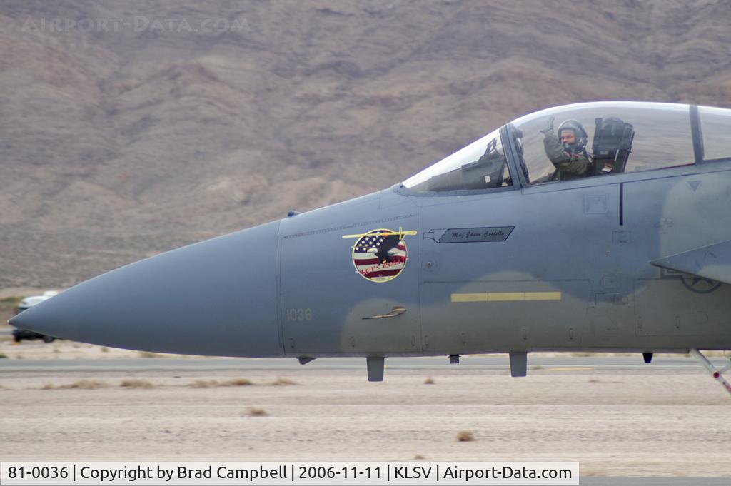 81-0036, 1981 McDonnell Douglas F-15C Eagle C/N 0776/C219, McDonnell Douglas / USAF / F-15C Eagle (cn 776/C219) / Aviation Nation 2006