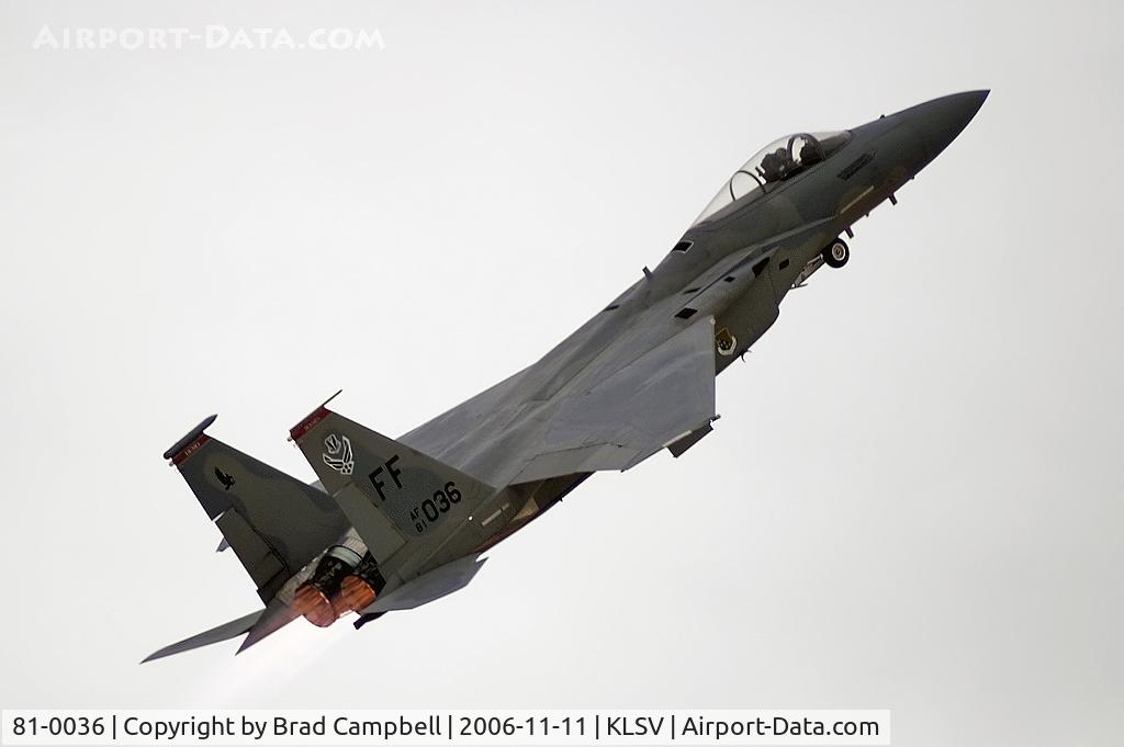 81-0036, 1981 McDonnell Douglas F-15C Eagle C/N 0776/C219, McDonnell Douglas / USAF / F-15C Eagle (cn 776/C219) / Aviation Nation 2006