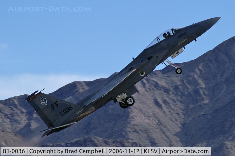 81-0036, 1981 McDonnell Douglas F-15C Eagle C/N 0776/C219, McDonnell Douglas / USAF / F-15C Eagle (cn 776/C219) / Aviation Nation 2006