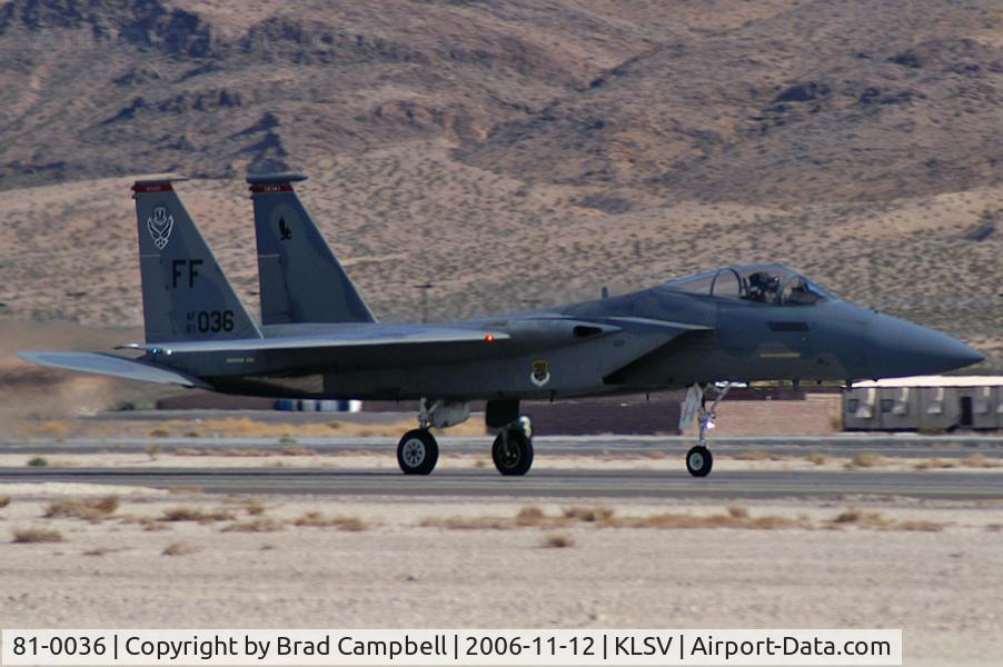 81-0036, 1981 McDonnell Douglas F-15C Eagle C/N 0776/C219, McDonnell Douglas / USAF / F-15C Eagle (cn 776/C219) / Aviation Nation 2006