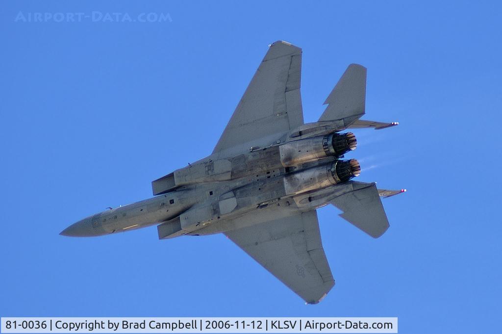 81-0036, 1981 McDonnell Douglas F-15C Eagle C/N 0776/C219, McDonnell Douglas / USAF / F-15C Eagle (cn 776/C219) / Aviation Nation 2006