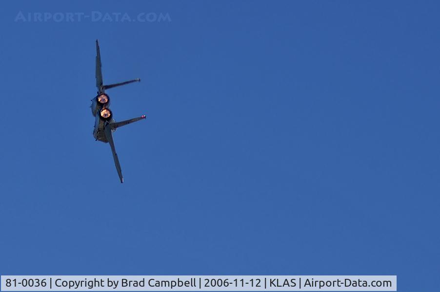 81-0036, 1981 McDonnell Douglas F-15C Eagle C/N 0776/C219, McDonnell Douglas / USAF / F-15C Eagle (cn 776/C219) / Aviation Nation 2006