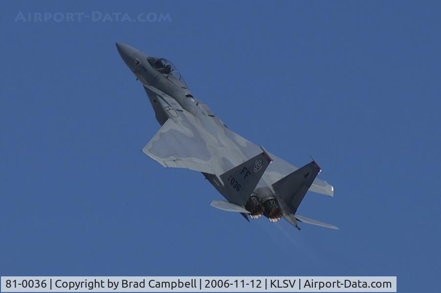 81-0036, 1981 McDonnell Douglas F-15C Eagle C/N 0776/C219, McDonnell Douglas / USAF / F-15C Eagle (cn 776/C219) / Aviation Nation 2006