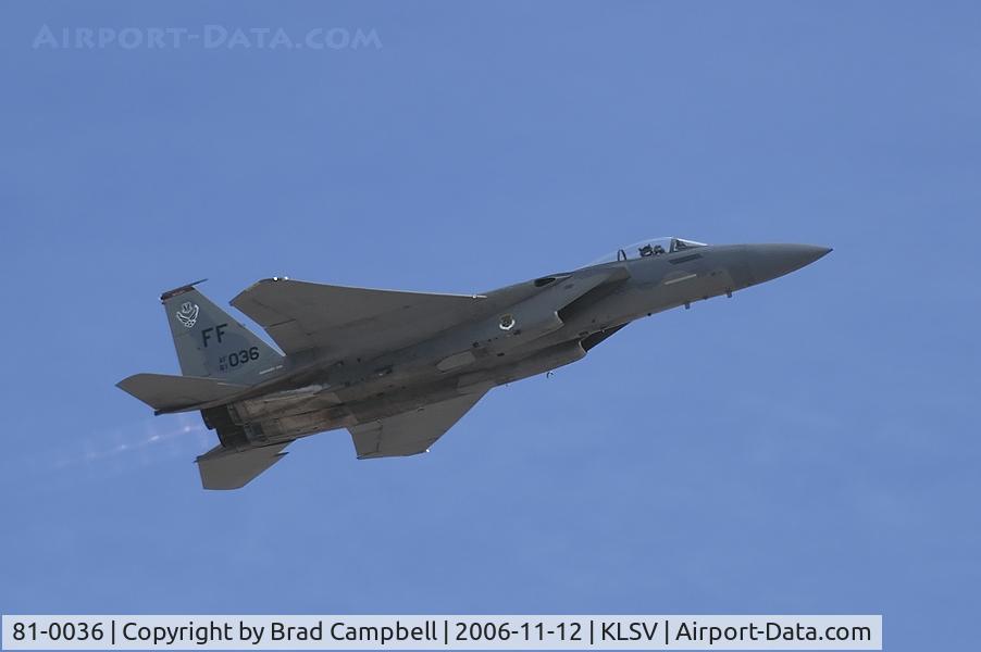 81-0036, 1981 McDonnell Douglas F-15C Eagle C/N 0776/C219, McDonnell Douglas / USAF / F-15C Eagle (cn 776/C219) / Aviation Nation 2006