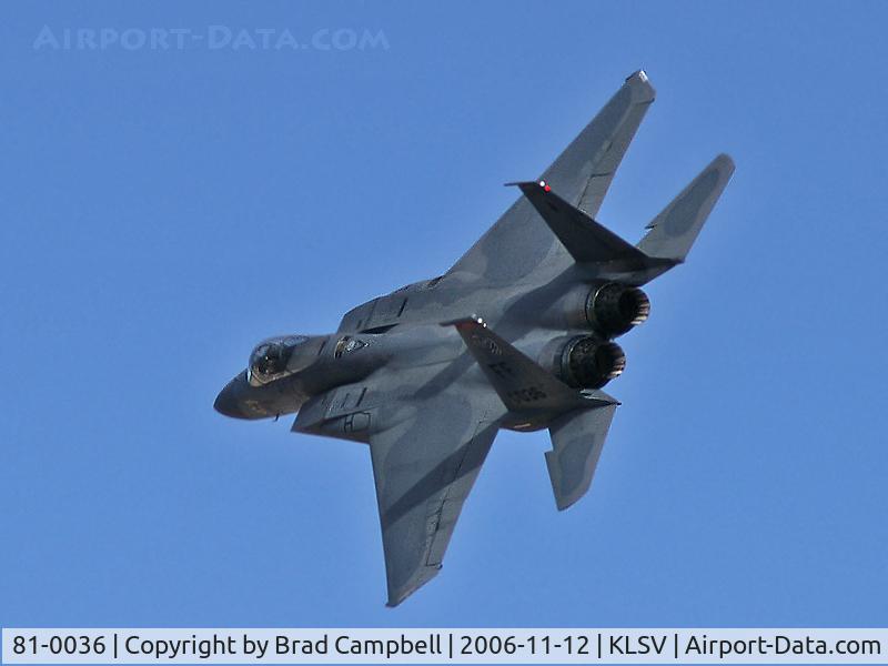 81-0036, 1981 McDonnell Douglas F-15C Eagle C/N 0776/C219, McDonnell Douglas / USAF / F-15C Eagle (cn 776/C219) / Aviation Nation 2006