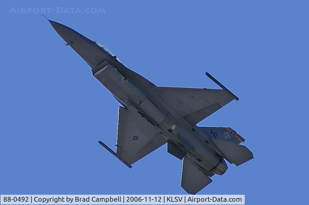 88-0492, 1988 General Dynamics F-16C Fighting Falcon C/N 1C-94, Lockheed Martin / USAF / F-16C Fighting Falcon (cn 1C-94) / Aviation Nation 2006