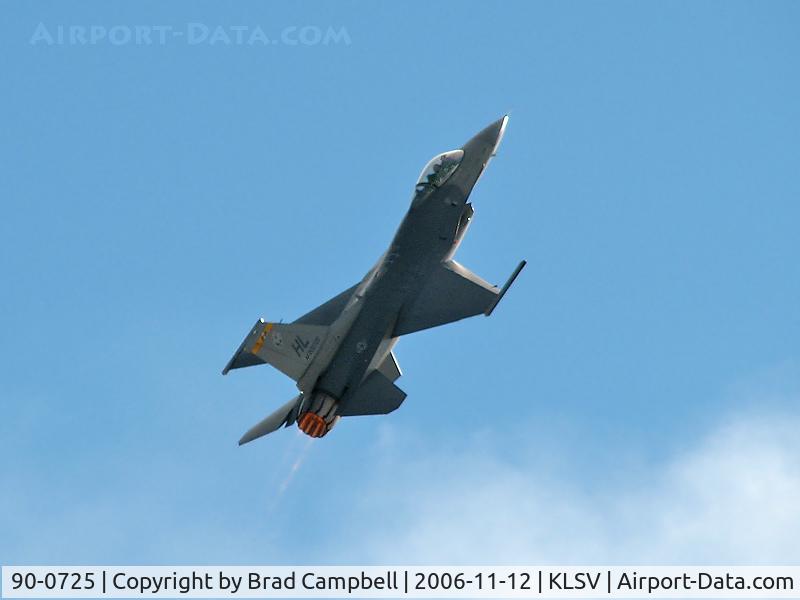 90-0725, 1990 General Dynamics F-16CG Night Falcon C/N 1C-333, General Dynamics / USAF / F-16CG Fighting Falcon (cn 1C-333) / Aviation Nation 2006
