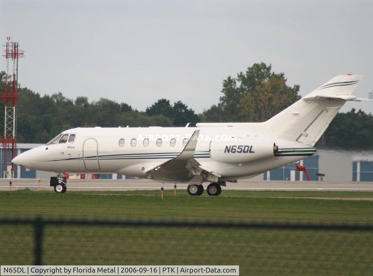 N65DL, 1993 British Aerospace BAe.125 Series 800A C/N 258224, Daparting on 9R