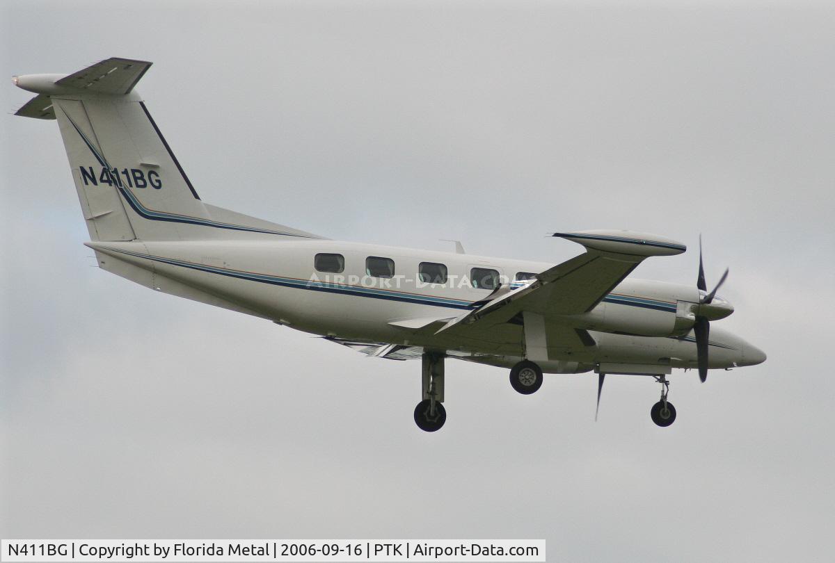 N411BG, 1984 Piper PA-42-1000 Cheyenne IV C/N 42-5527004, Pontiac